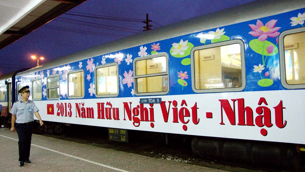 Trains highlight Vietnam – Japan friendship